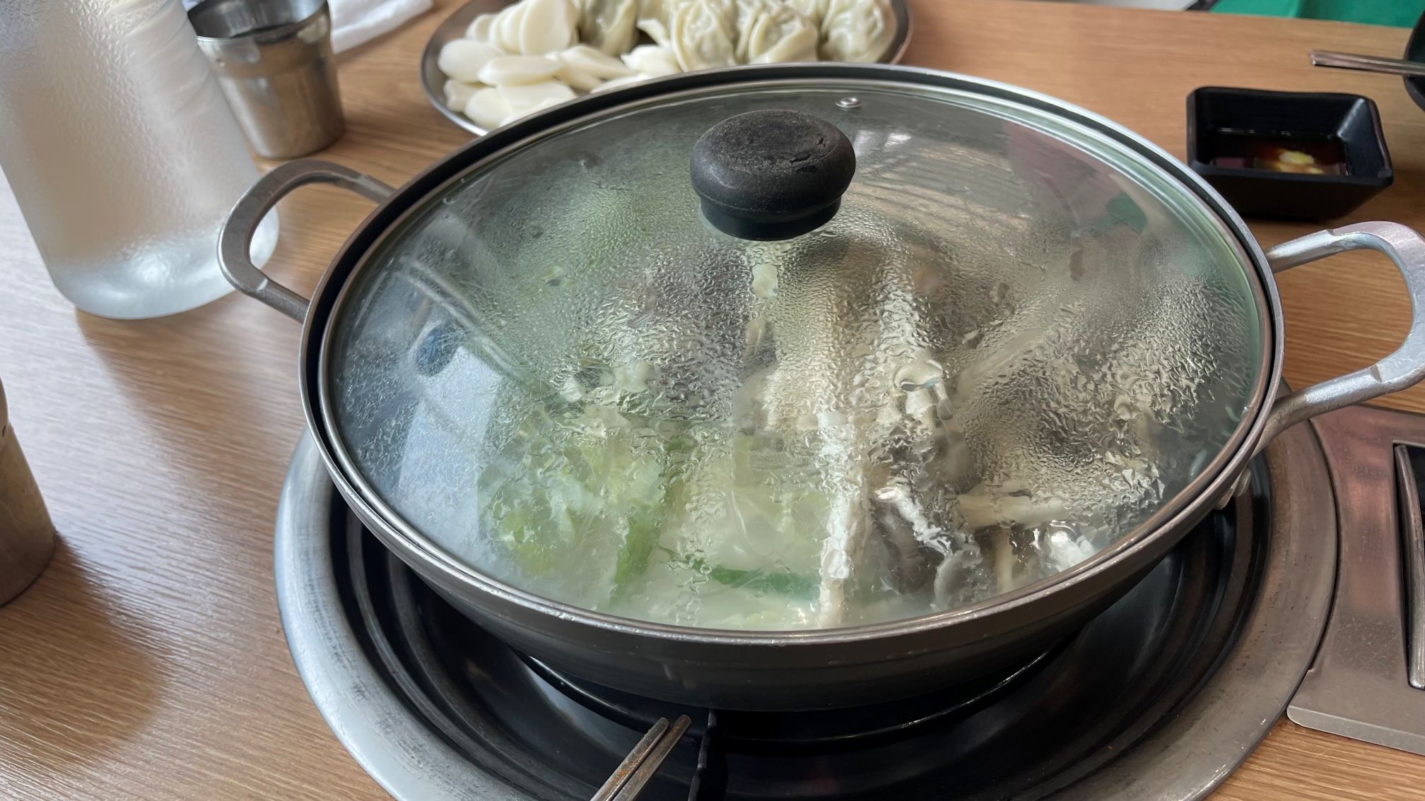 의왕 명가만두 만두전골 상차림