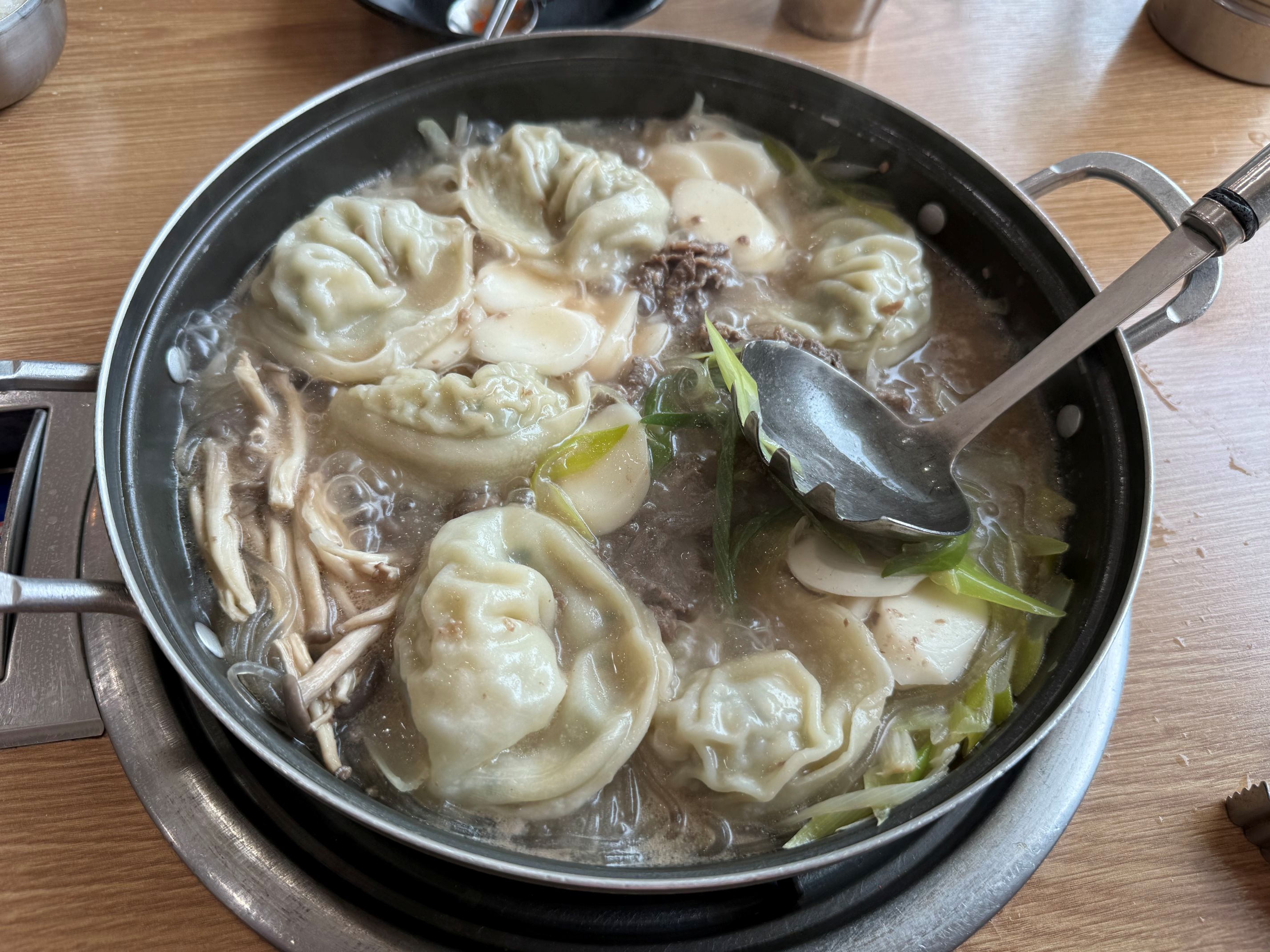 의왕 명가만두 전골 탑뷰