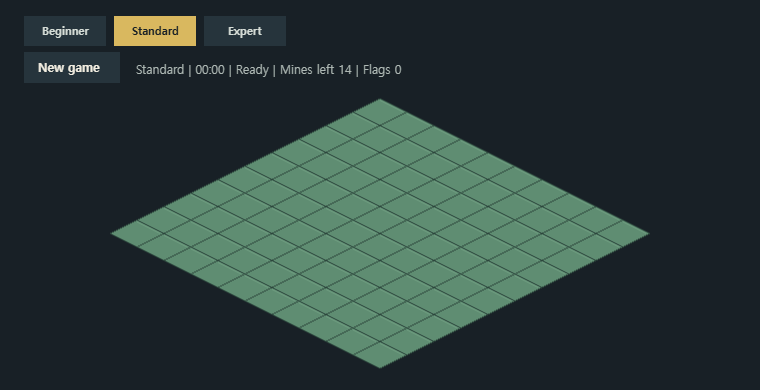 Phaser 4 Isometric Minesweeper 5편 — 모바일 가로 화면과 반응형 입력 다듬기