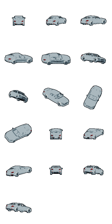 Genesis G70 approved 128px sprite sheet
